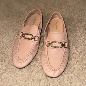 ALDO Women's Classic Casual Hellen Loafer Flats CB7 Tan Size 7
